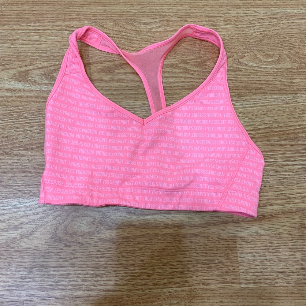 VSX SPORT Victoria’s Secret sport sports bra neon salmon pink